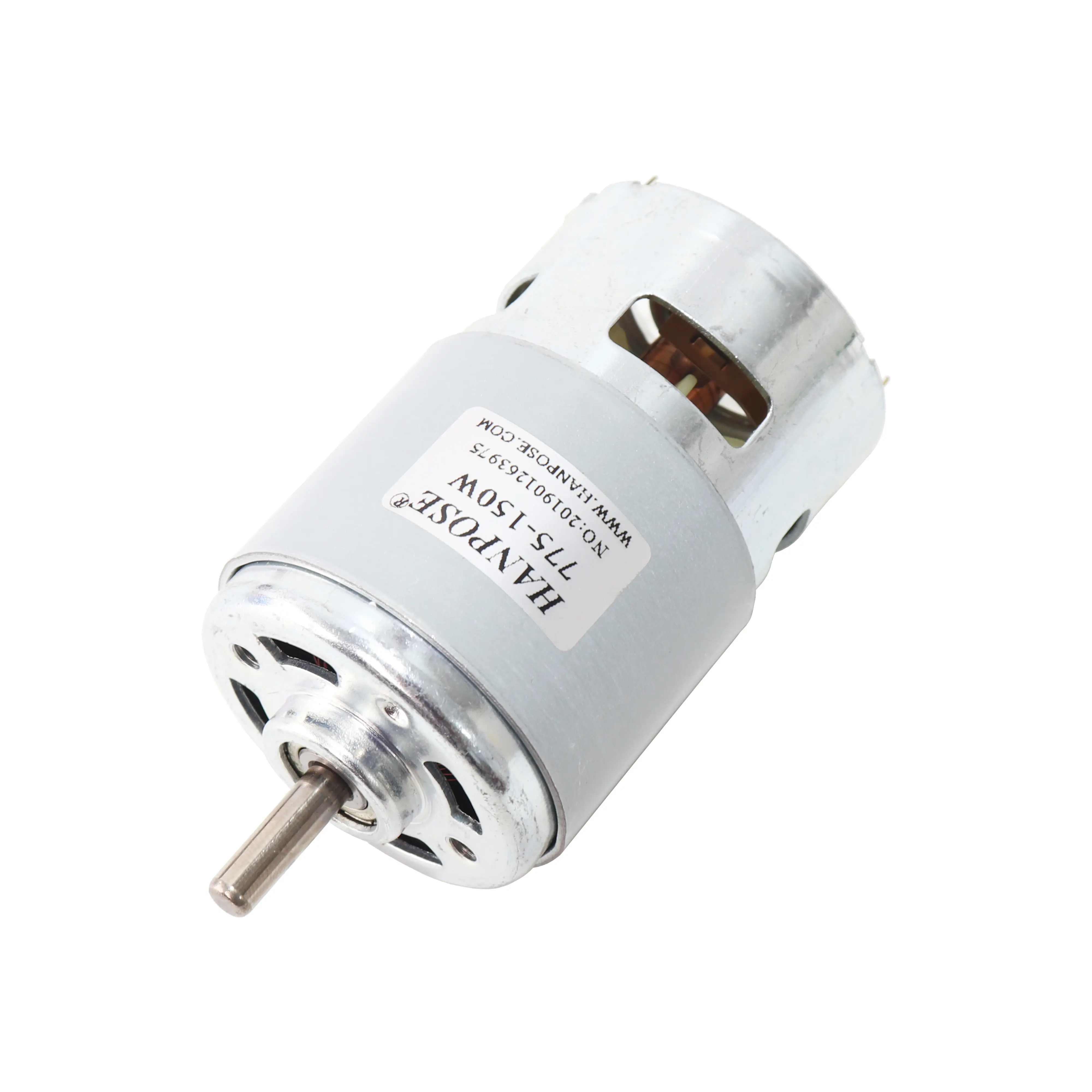 Dc Motor Duurzame 775 -80W 4000rmp 12V Motor Borstel 775 Grasmaaier Motor Met Twee Kogellager Nominaal Voor Cnc Freesmachine