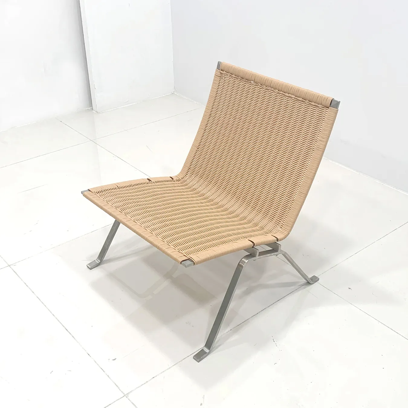 Groothandel Franse Plastic Rotan Stoel/Stalen Frame Loungestoel