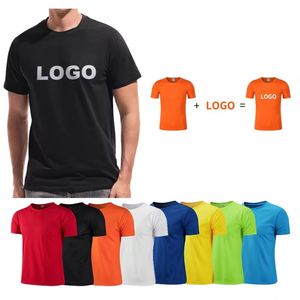 T-shirt à manches courtes personnalisable avec logo imprimé, séchage rapide, idéal pour uniformes de travail ou événements culturels (vente en gros) - Product Image 1