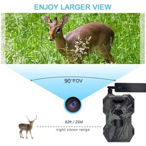 Fotocamera da Caccia e Sicurezza Domestica 4G HD 2K 30MP per Esterni con Visione Notturna, Controllo APP e Trasmissione Live - Product Image 3
