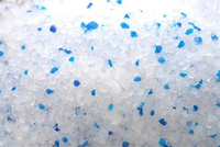 Litière pour chat en cristal biodégradable écologique du fabricant, faible teneur en poussière, non collante, gel de silice blanc, contrôle des odeurs, bonne absorption