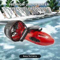 Gliway - Scooter Subacuático de 300 W, Dispositivo de Propulsión Eléctrica para Buceo, Natación y Deportes Acuáticos