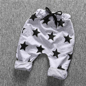 Pantalones de Algodón Casuales con Estampado de Estrellas para Niños, Pantalones Harem para Primavera y Otoño - Product Image 5