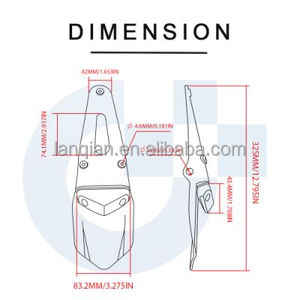 Lampu ekor rem, aksesoris sepeda motor untuk Honda <span class=keywords><strong>XR</strong></span> 400 MOTARD 2005-2008 XR400 MOTARD lampu ekor sepatbor - Product Image 6