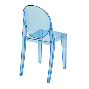 Vente en gros de <span class=keywords><strong>chaise</strong></span> fantôme sans bras <span class=keywords><strong>Victoria</strong></span> empilable couleur bleu moderne pour enfants pour événement de mariage - Product Image 2
