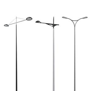 Lampadaire octogonal en <span class=keywords><strong>fer</strong></span> forgé avec drapeau solaire - Product Image 3