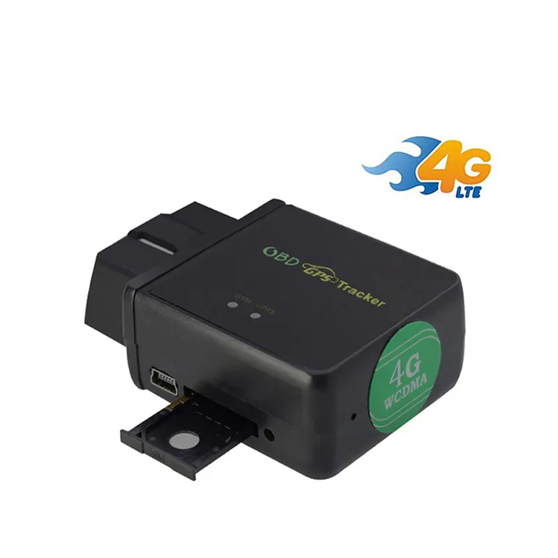 Mini GPS Auto Tracker mit Mikrofon obd ii Fahrzeug diagnose 4G Locator GSM LTE Kostenlose APP Online Tracking