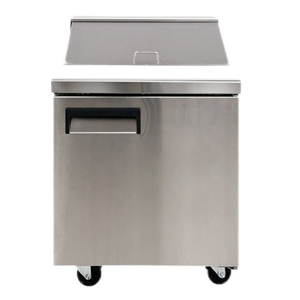 Mesa Refrigerada Comercial de Acero Inoxidable para Preparación de Ensaladas, Sándwiches y Pizzas - Product Image 2