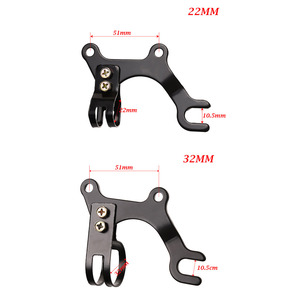 Accesorios para Bicicleta de Montaña, Soporte Adaptador de Freno Compatible con Frenos de Disco - Product Image 6