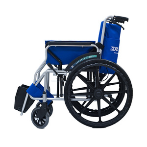 Silla de ruedas manual Hubang de aleación de aluminio L22 para personas con discapacidad y residencias de ancianos - Product Image 1