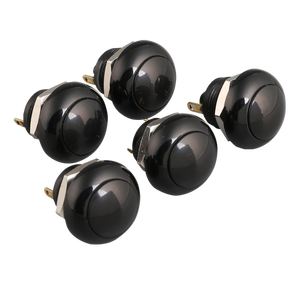 Công tắc nút nhấn nhựa HBAN 12mm IP68 màu đen mini điện tử 1NO dùng cho ngoài trời - Product Image 3