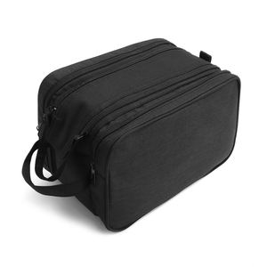Bolsa de Aseo Colgante de Cuero PU Vintage Personalizada OEM, Resistente al Agua, Kit de Afeitado para Hombre - Product Image 5