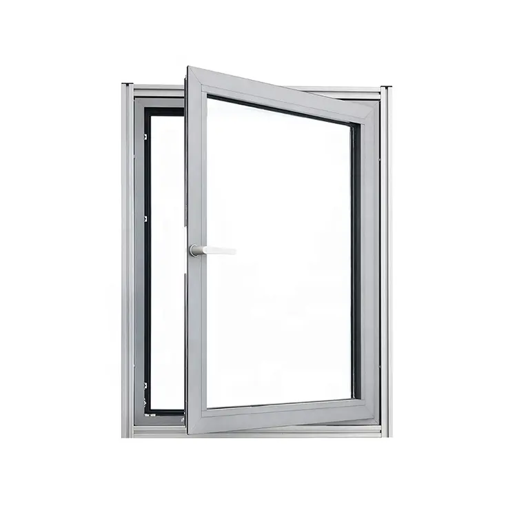 German standard triple pane window passive window thermal break aluminum windows