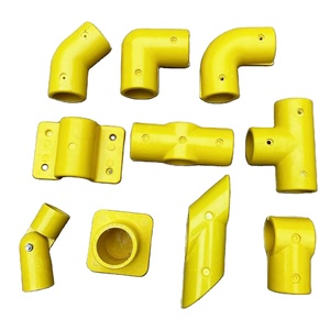أنبوب FRP SMC مخصص في <span class=keywords><strong>3</strong></span> طرق موصل نظام الدرابزين اليدوي - Product Image 2
