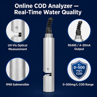 Analizador de COD en Línea JDTSA-CODI 0-1500 Mg/L, Absorción UV254, RS485 Modbus, Rango de Temperatura 0-60°C, Detección de Turbidez