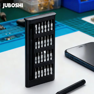 JUBOSHI <span class=keywords><strong>Set</strong></span> di Cacciaviti 24-in-1 Fai-da-Te con Punta Magnetica in Plastica per Telefoni Cellulari e Laptop, Strumenti Professionali di Riparazione e Smontaggio di Precisione 1 - Product Image 1