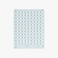 Fabricant OEM de cartes de circuits électroniques imprimées sur mesure, 5W SMD3030PCB 2700K-6500K, carte PCB en aluminium FR4 pour lampadaires