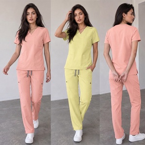 <span class=keywords><strong>Tenue</strong></span> <span class=keywords><strong>Médicale</strong></span> Unisexe en Promotion – Blouse et Pantalon Souples et Respirants pour Hôpital, Qualité Supérieure, avec Options OEM/ODM - Product Image 3