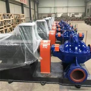 High Head Horizontal Split Case Pumping Machine Powerful Double Suction Centrifugal <b>Pump</b> - Product Image 2