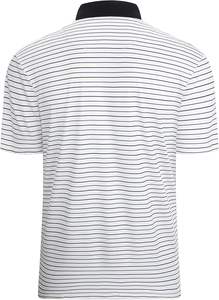 2024 nouveauté personnalisé couleurs unies boutons hommes portent à manches courtes rayure patron Polo t-shirt - Product Image 6