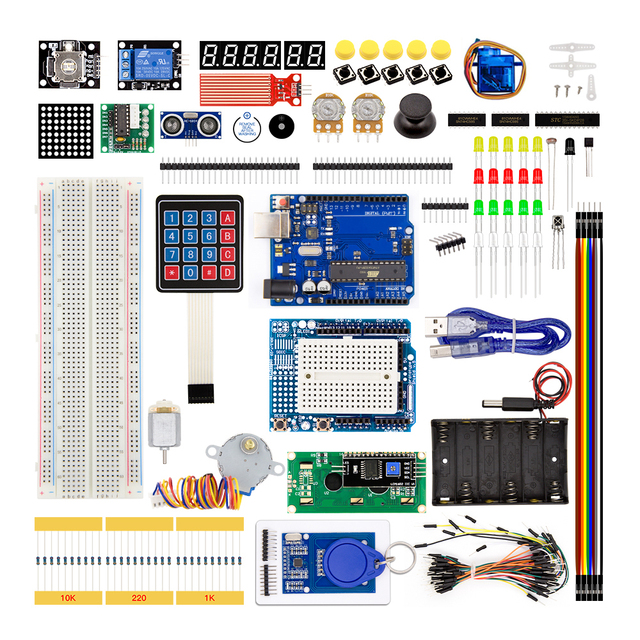 Robotlinking Project The Most Complete Ultimate Starter Kit With TUTORIAL Compatible With Arduino IDE