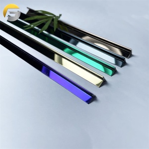 Z Z105 Thiết Kế Mới 8K Gương Đánh Bóng T Shape Chuyển Đổi Tầng Strip Tile Trim - Product Image 6