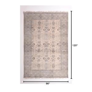 Alfombra de Lana Oushak de Color Sólido, Elegante y Moderna, Tejida a Mano, Pelo Medio, Textura Afelpada y Duradera, Proveedor Directo de la India - Product Image 1