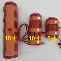 Vorgeformter Silikonheizer für Feuchte Heizumgebungen 12V 110V 220V Industrielle Ausrüstung Rohre für Tankheizung Warmhaltefunktion