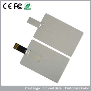 Pour le cadeau de promotion en métal carte de crédit lecteur 8gb d'instantané d'usb avec le logo - Product Image 2