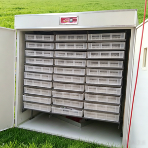 Nouvelle couveuse automatique en acier inoxydable haute productivité avec retournement des œufs pour poulets, canards, autruches, émeus, 220V, taux d'éclosion de 90% - Product Image 1