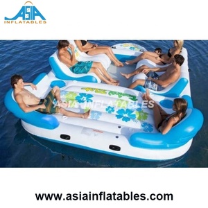 Colchoneta Flotante para Fiestas en la Playa, CoolerZ Tropical Breeze, <span class=keywords><strong>Isla</strong></span> Flotante Inflable para Ocio - Product Image 3