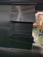 Bateau pneumatique COMAX avec plancher en aluminium, PVC 0,9 mm, capacité de 8 personnes, pour utilisation en eaux fortes