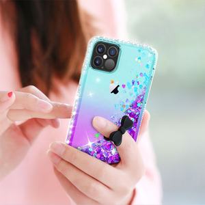 Custom Design Cover per <span class=keywords><strong>iPhone</strong></span> 17 case colorate dinamiche diamanti sabbie mobili custodia per telefono cellulare - Product Image 5