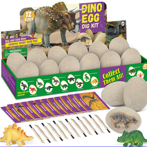 Ensemble <span class=keywords><strong>de</strong></span> science des dinosaures Oeufs fossiles <span class=keywords><strong>de</strong></span> dinosaures créatifs Kit <span class=keywords><strong>de</strong></span> fouille d'œufs <span class=keywords><strong>de</strong></span> dinosaures drôles - Product Image 6