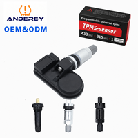 ANDEREY Capteur de pression des pneus programmable universel double bande 433/315 MHz TPMS