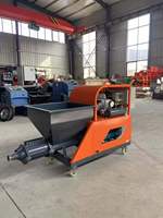 Machine à projeter du mortier de type 311 350, machine multifonctionnelle 110V pour le plâtrage du béton et le plâtrage des murs
