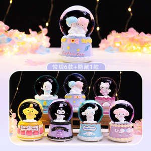 Caja Sorpresa de Bolas de Cristal con Diseño de Dibujos Animados, Decoración Creativa para Escritorio, Regalo para Mejores Amigos - Product Image 6