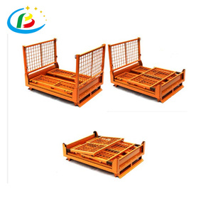 창고 스태킹 랙 제조업체 공급 핫 세일 헤비 듀티 스태킹 접이식 및 금속 빈 특수 창고 랙 - Product Image 5