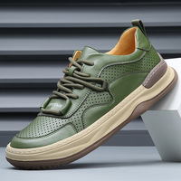 Nouvelles chaussures de sport pour hommes, chaussures de course sportives OEM, chaussures décontractées en cuir pour hommes