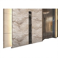 Panneaux muraux 3D imperméables, ignifuges, résistants à l'humidité, antistatiques, en argile modifiée souple, installation facile, style contemporain, pour la maison, garantie 3 ans