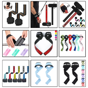 MKAS Oferta Especial Correas de Muñeca Personalizadas para Gimnasio Halterofilia Entrenamiento de Fuerza y Ejercicio Antideslizantes - Product Image 5