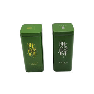 Emballage de thés en vrac à base de plantes matcha de qualité supérieure boîte à thé en métal pour le bain écorce de chêne camomille - Product Image 1