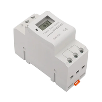 Temporizador Digital Programable Diario/Semanal AHC15A THC15A para Riel DIN, Relé de Interruptor de Tiempo, 25A 16A 220V CA 230V 110V/ CC 24V 12V