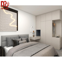Meubles de rangement contemporains sur mesure pour hôtels, lits doubles et king-size, gain de place pour petits appartements et villas, écologiques