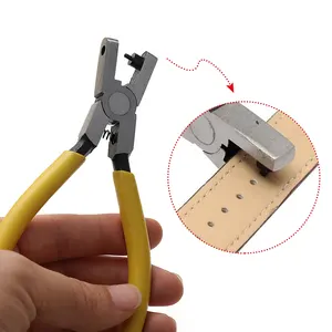 HOT 1 PC Wholesale Universal Hand Leather Strap Watch Band Belt Tool Hole Punch Pliers Tool DIY Sewing tools