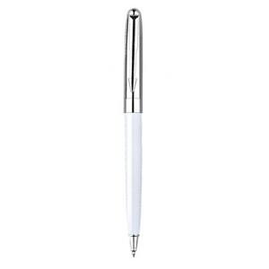 Bolígrafos Cromados/BLANCOS METÁLICOS BRILLANTES, Artículos Promocionales para Empresas, Novedades, Plumas, Variedad de Materiales y Tipos de Cuerpo - Product Image 1