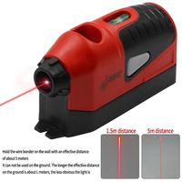 Mini niveau laser infrarouge pour marquage de points et de lignes croisées, idéal pour usage domestique
