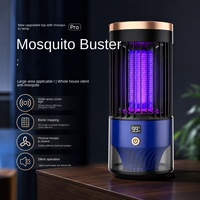 Lampe anti-moustiques soigneusement sélectionnée avec batterie intégrée, pour usage domestique intérieur, contrôle intelligent des nuisibles par électrocution