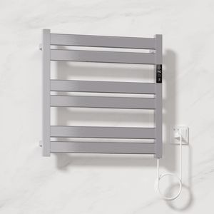 Calentador de Toallas Eléctrico de Acero Inoxidable - Radiador Plano de Pared <span class=keywords><strong>con</strong></span> <span class=keywords><strong>Termostato</strong></span> <span class=keywords><strong>Digital</strong></span> para Baño - Product Image 3