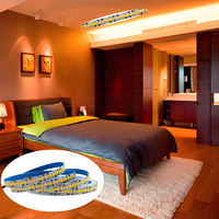 Tira de Luces LED Inteligente de 120 LED/m con Conexión USB para Hoteles, 3000K-6500K, RA80, Un Solo Color, SMD 2835, 12V Blanco Cálido, 24V, IP20, 8mm